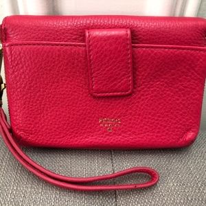 NWOT Fossil Watermelon Clutch Leather wallet